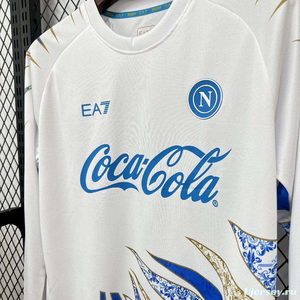 2025/26 Mens Napoli Pre-Match Long Sleeve Jersey