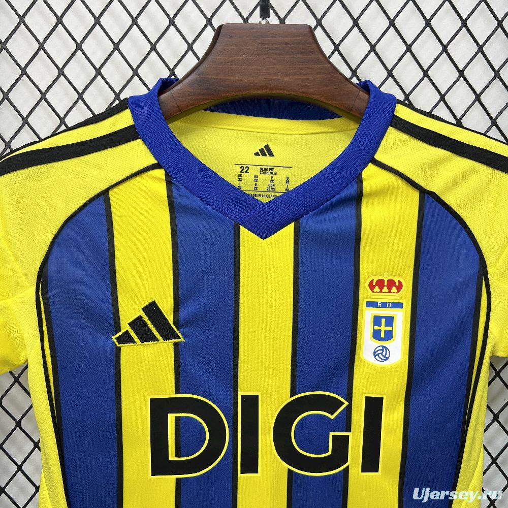 2025/26 Kids Real Oviedo Away Kit