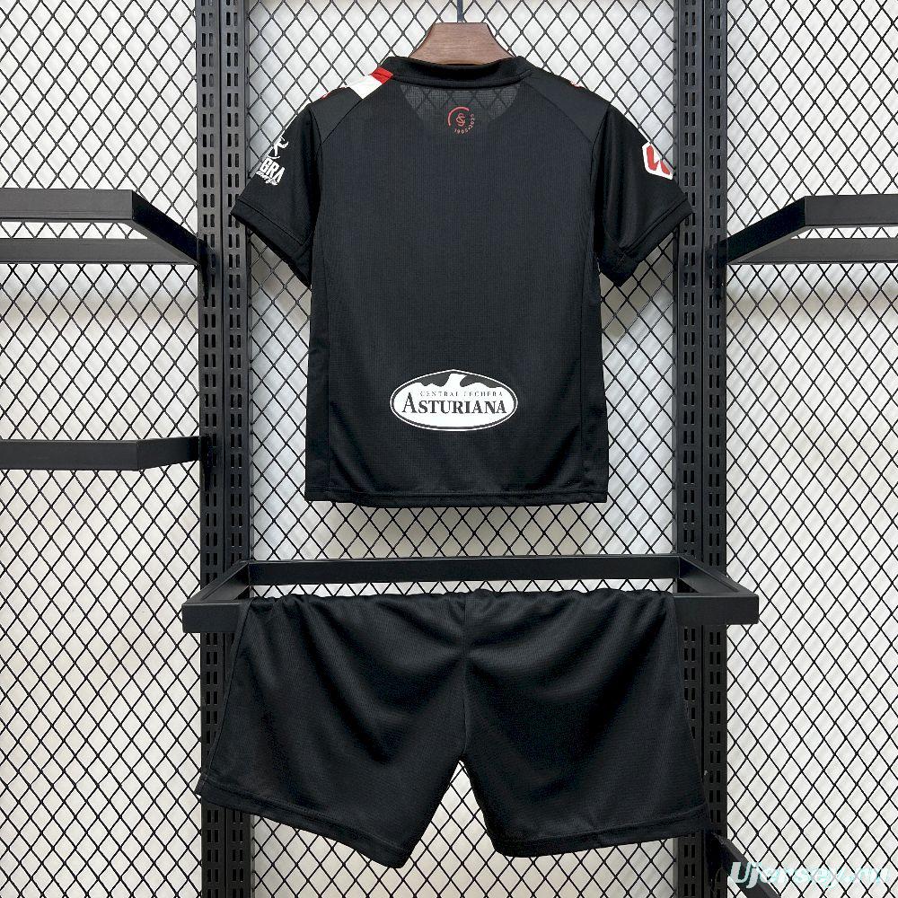 2025/26 Kids Sporting De Gijón Away Kit