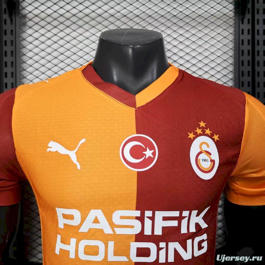 2025/26 Player Version Mens Galatasarays Home Jersey