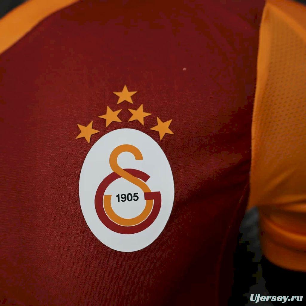 2025/26 Player Version Mens Galatasarays Home Jersey