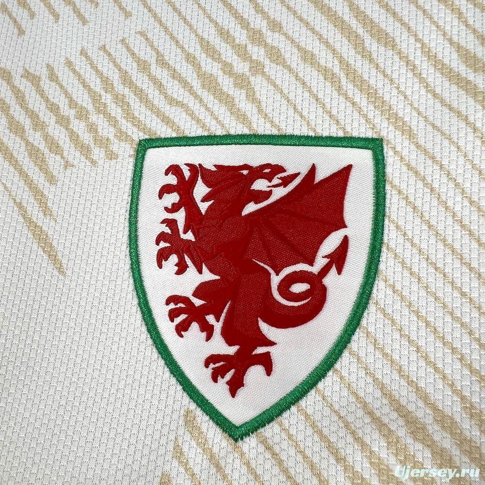 2026 Mens Wales World Cup Away Jersey