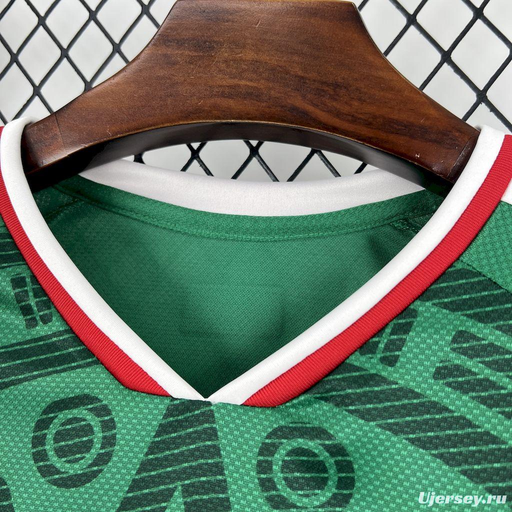 2026 Mens Mexico World Cup Home Long Sleeve Jersey