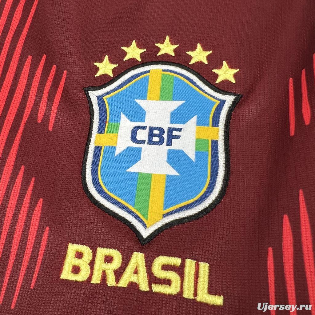 2026 Mens Brazil World Cup Goalkeeper Jersey