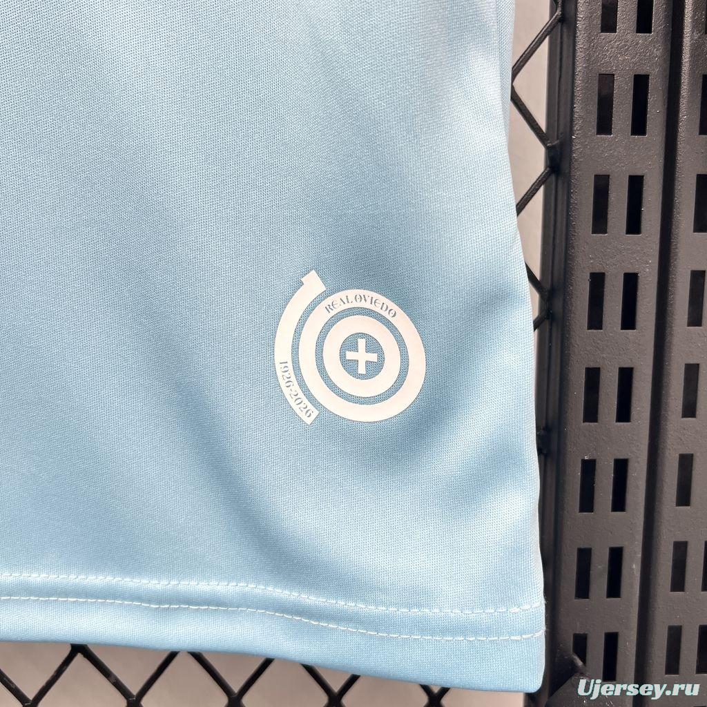 2025/26 Mens Real Oviedo Retro Jersey