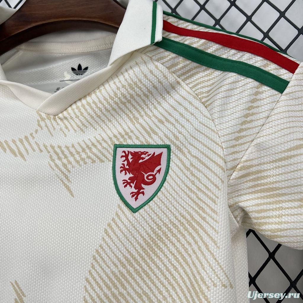 2026 Kids Wales Away Kit