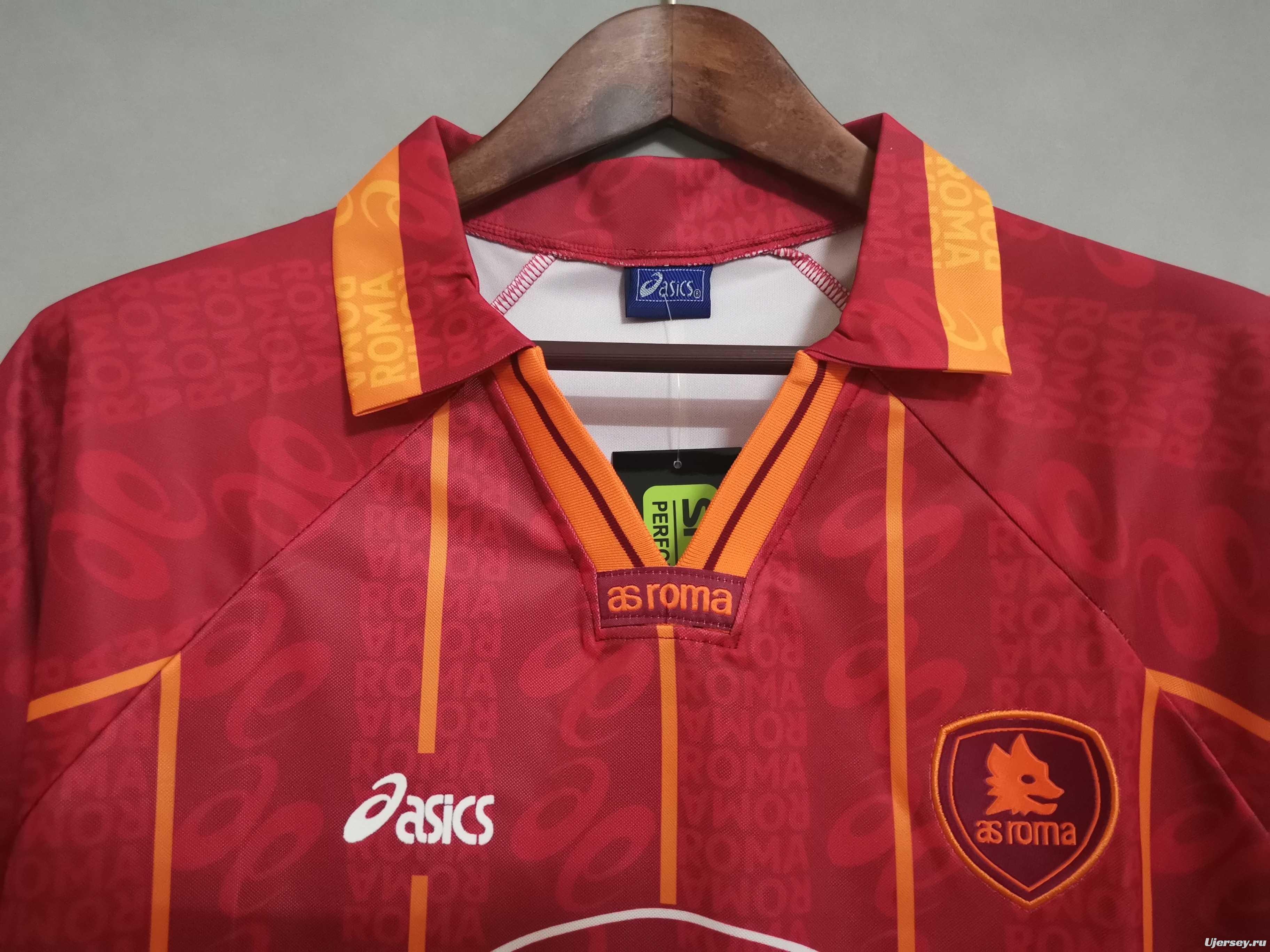 Retro 96 97 AS Roma Home Jersey