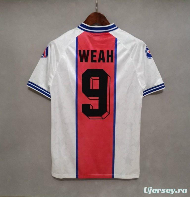 Retro 94/95 PSG White Away Jersey