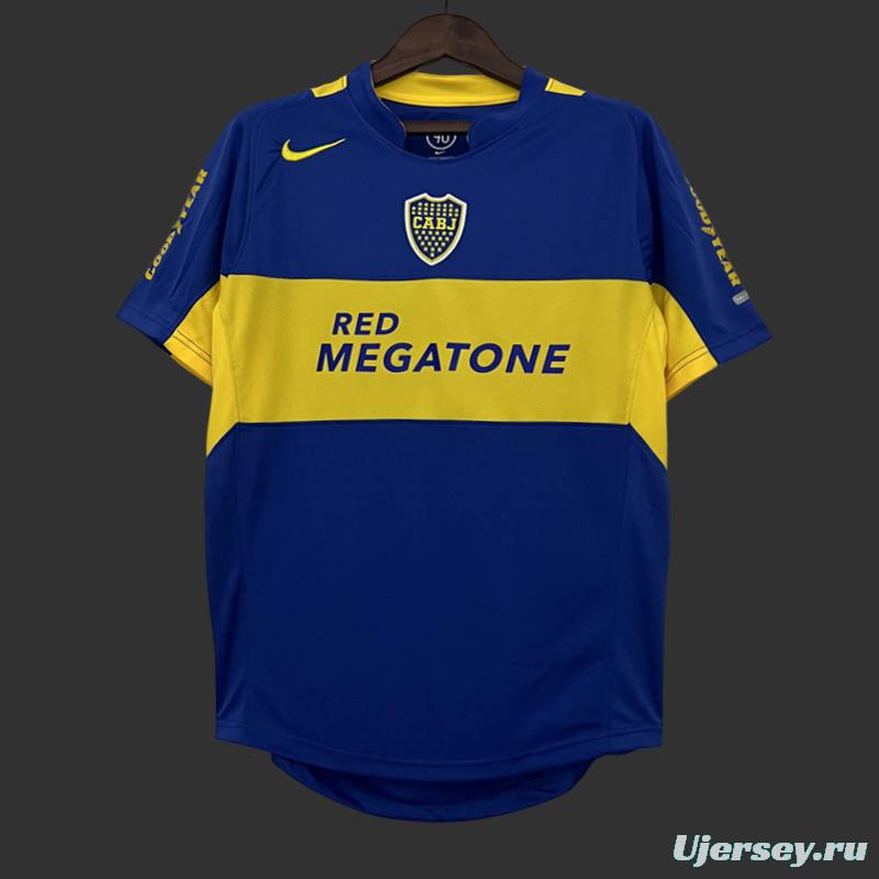 Retro 04/05 Boca Juniors Home Jersey