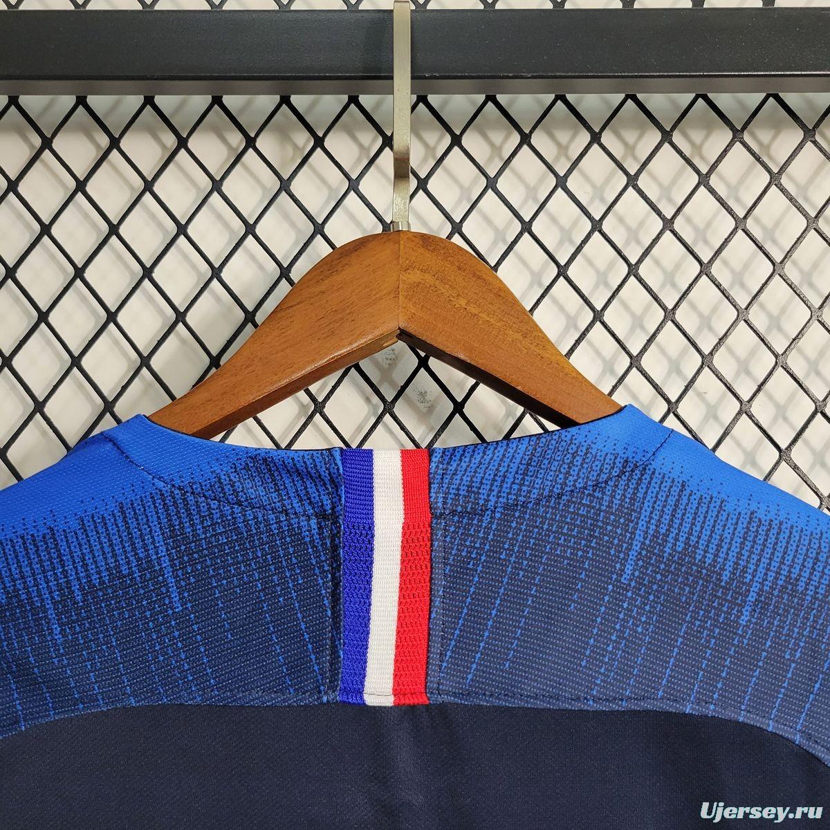 Retro 2018 France Home Jersey