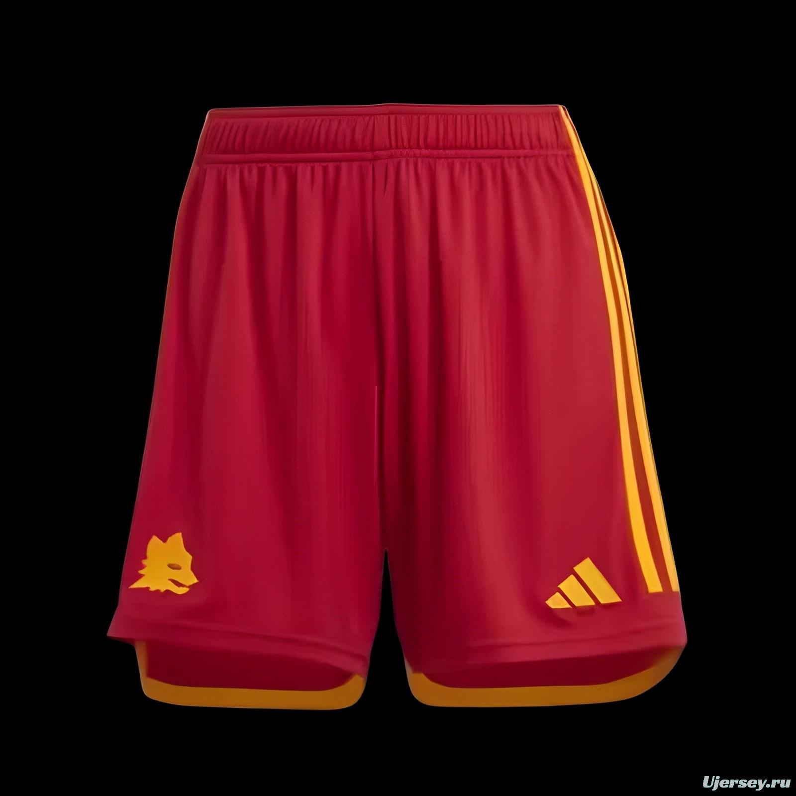 23/24 AS Roma Home Shorts