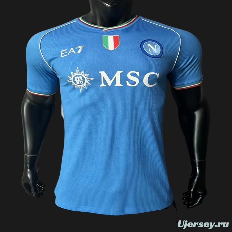 Player Version 23/24 Napoli Home Jersey