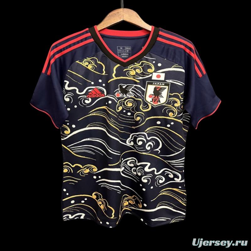 2023 Japan Black Propitious Clouds Jersey