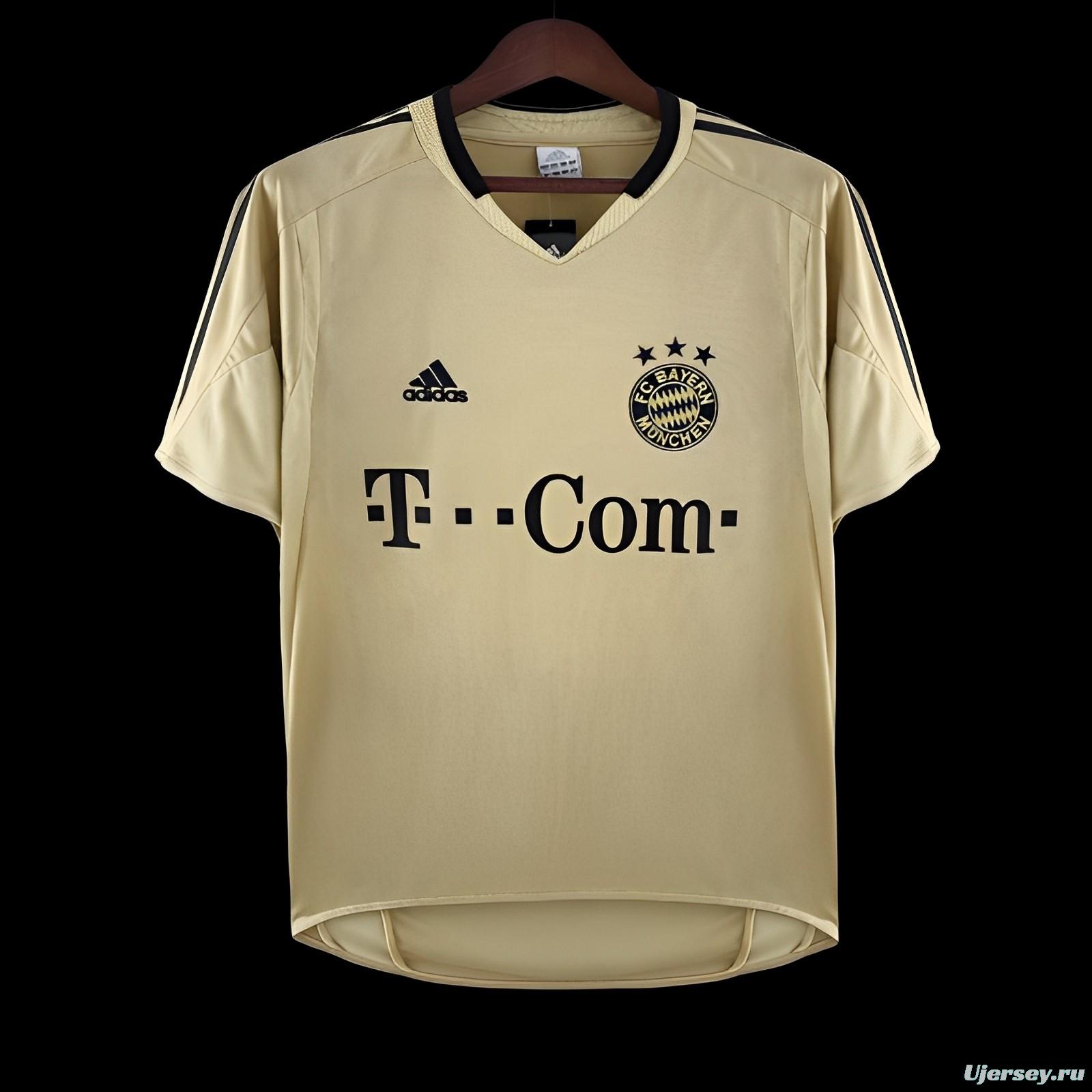 Retro 04/05 Bayern Munich Away  Soccer Jersey