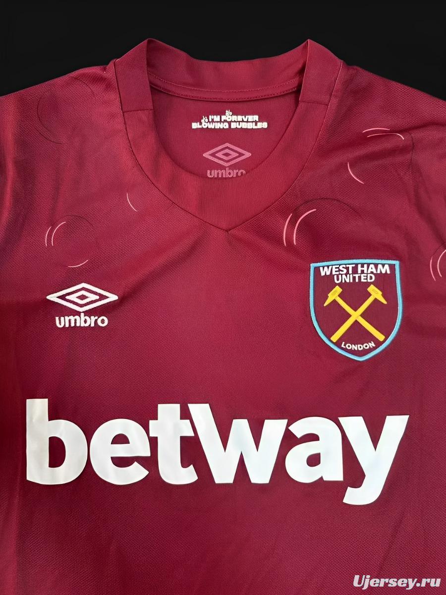 23/24 West Ham United Home Jersey