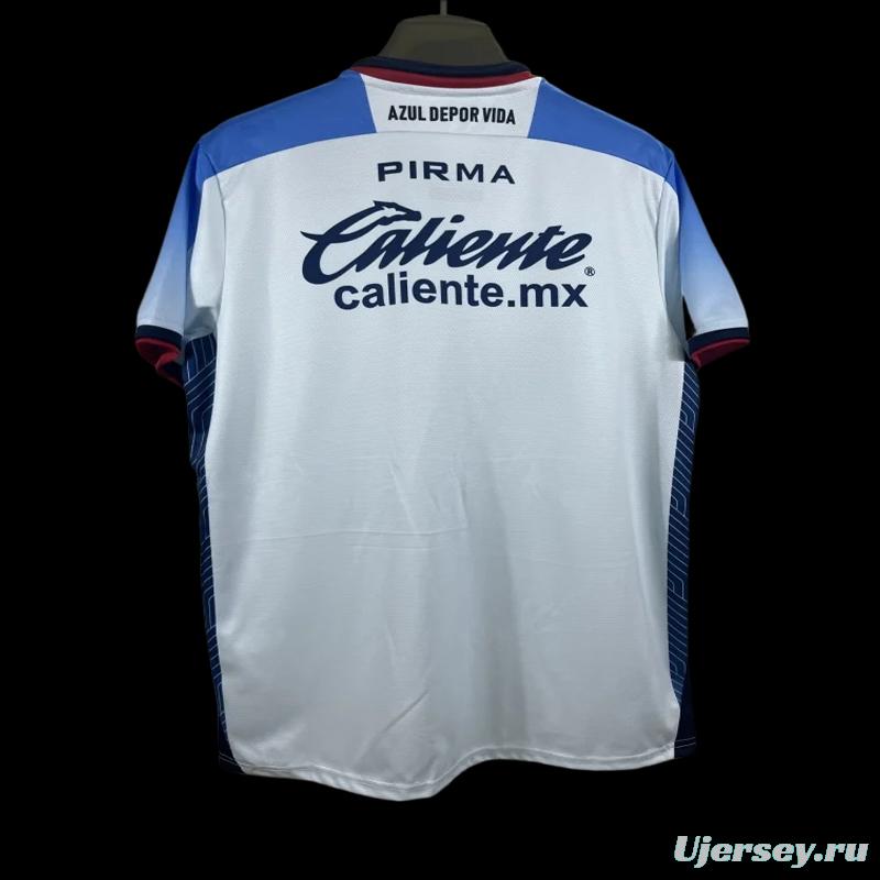 23/24 Cruz Azul Away White Jersey