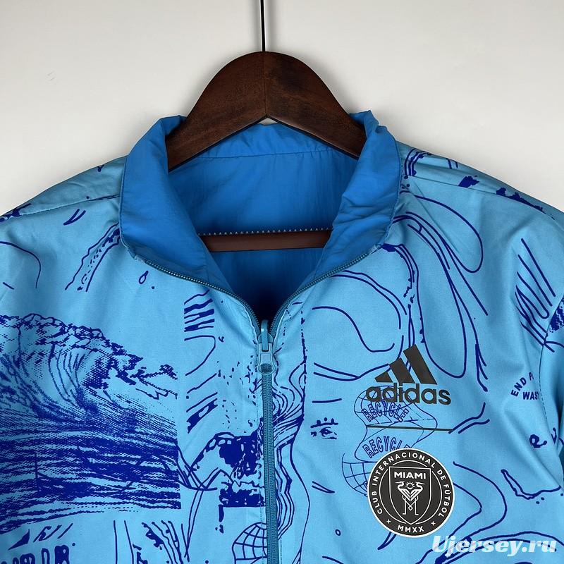 23/24 Inter Miami Blue Reversible Full Zipper Jacket