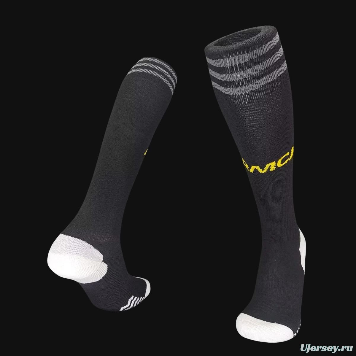 23/24 Real Madrid Third Black Socks