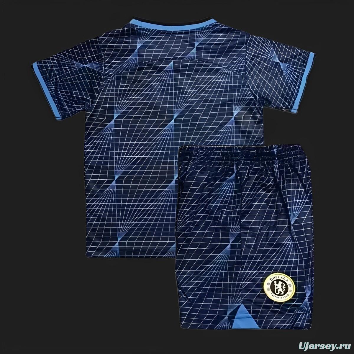 23/24 Kids Chelsea Away Jersey