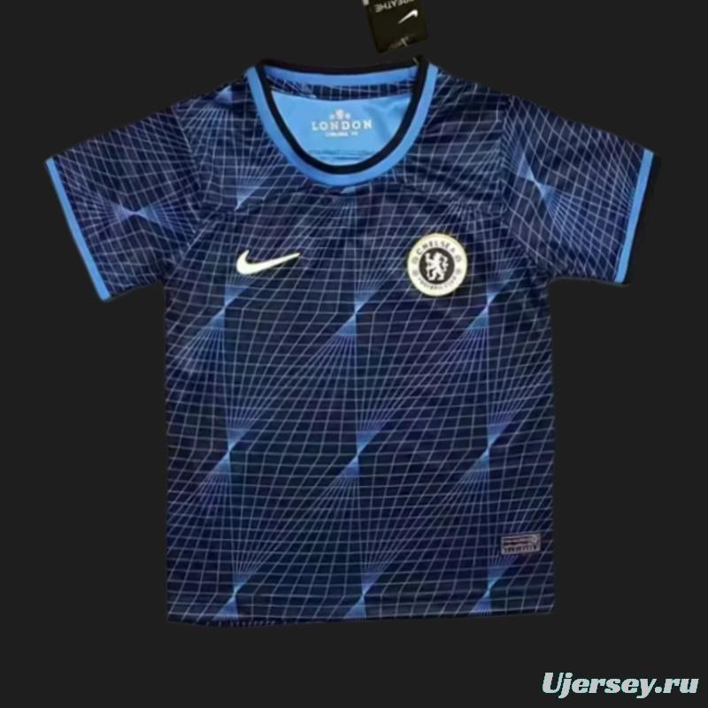 23/24 Kids Chelsea Away Jersey