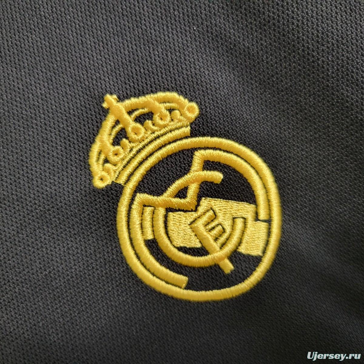 23/24 Real Madrid Black Third Long Sleeve Jersey