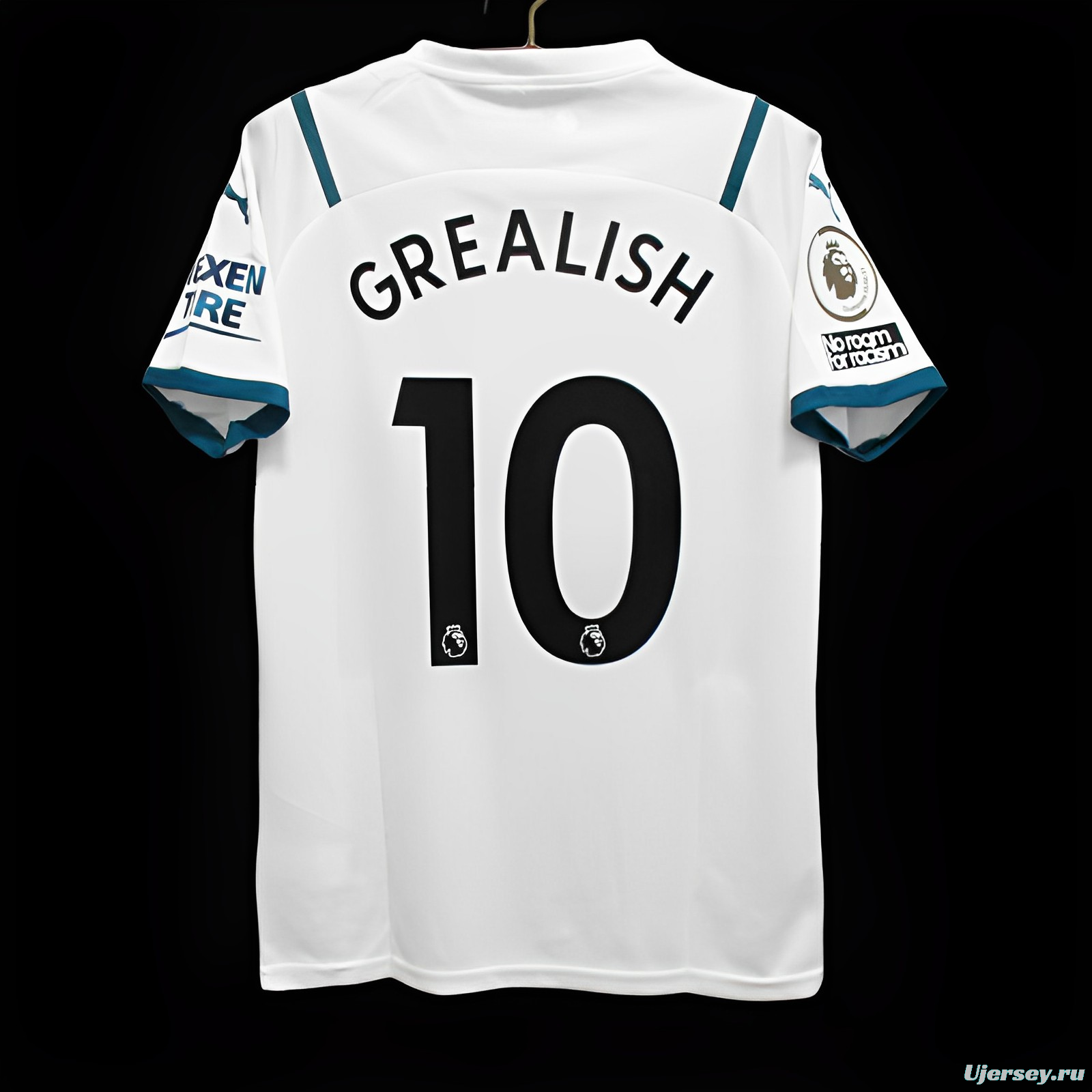 Retro 21/22 Manchester City Away White Jersey