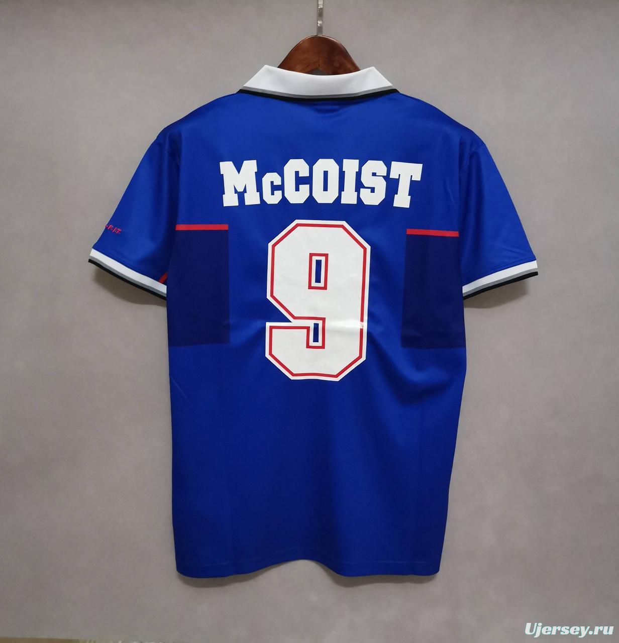 Retro 97/99 Glasgow Rangers Home Jersey