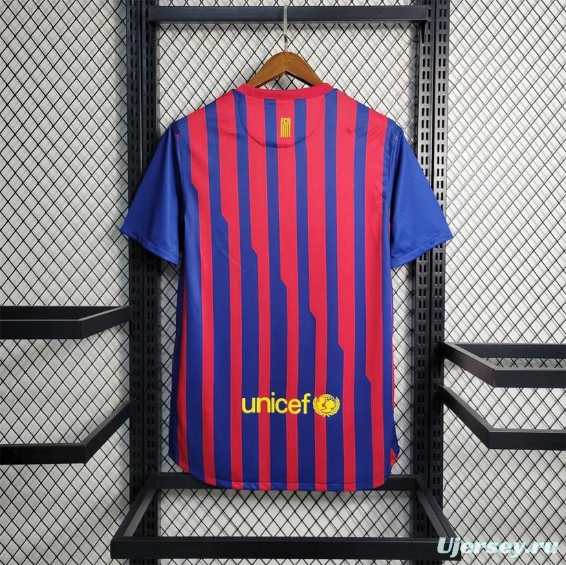 Retro 11/12 Barcelona Home Jersey