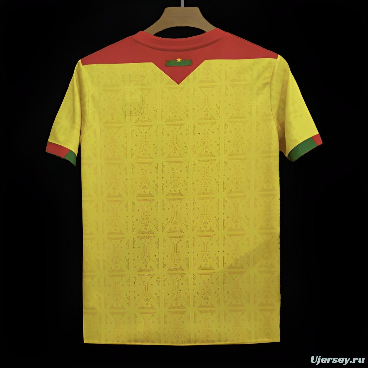 2024 Burkina Faso Third Yellow Jersey