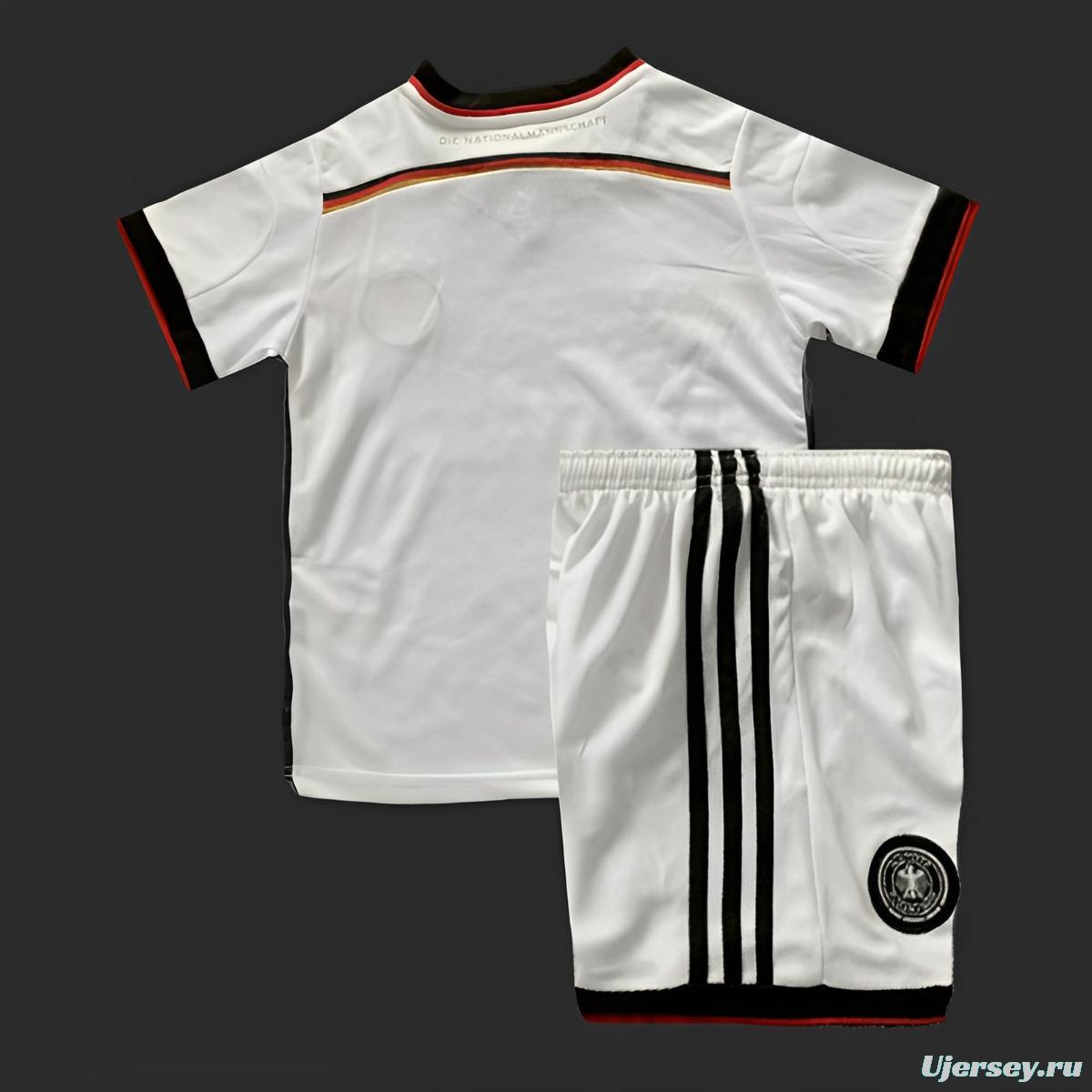 Retro Kids 2014 Germany Home Jersey