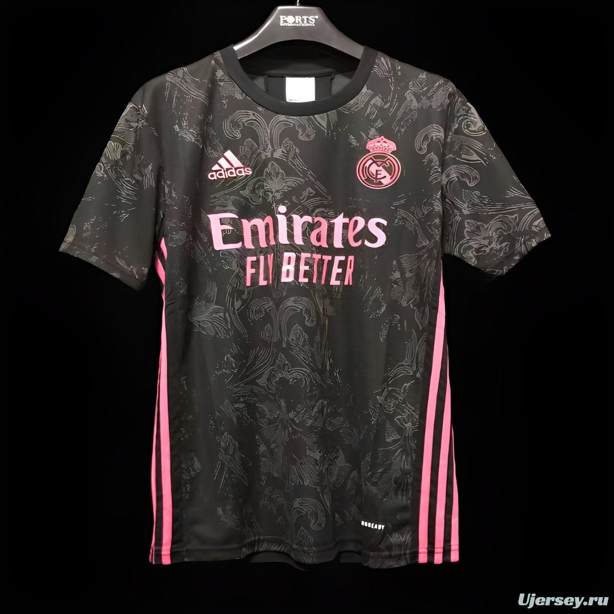 Retro 20/21 Real Madrid Third Black Jersey