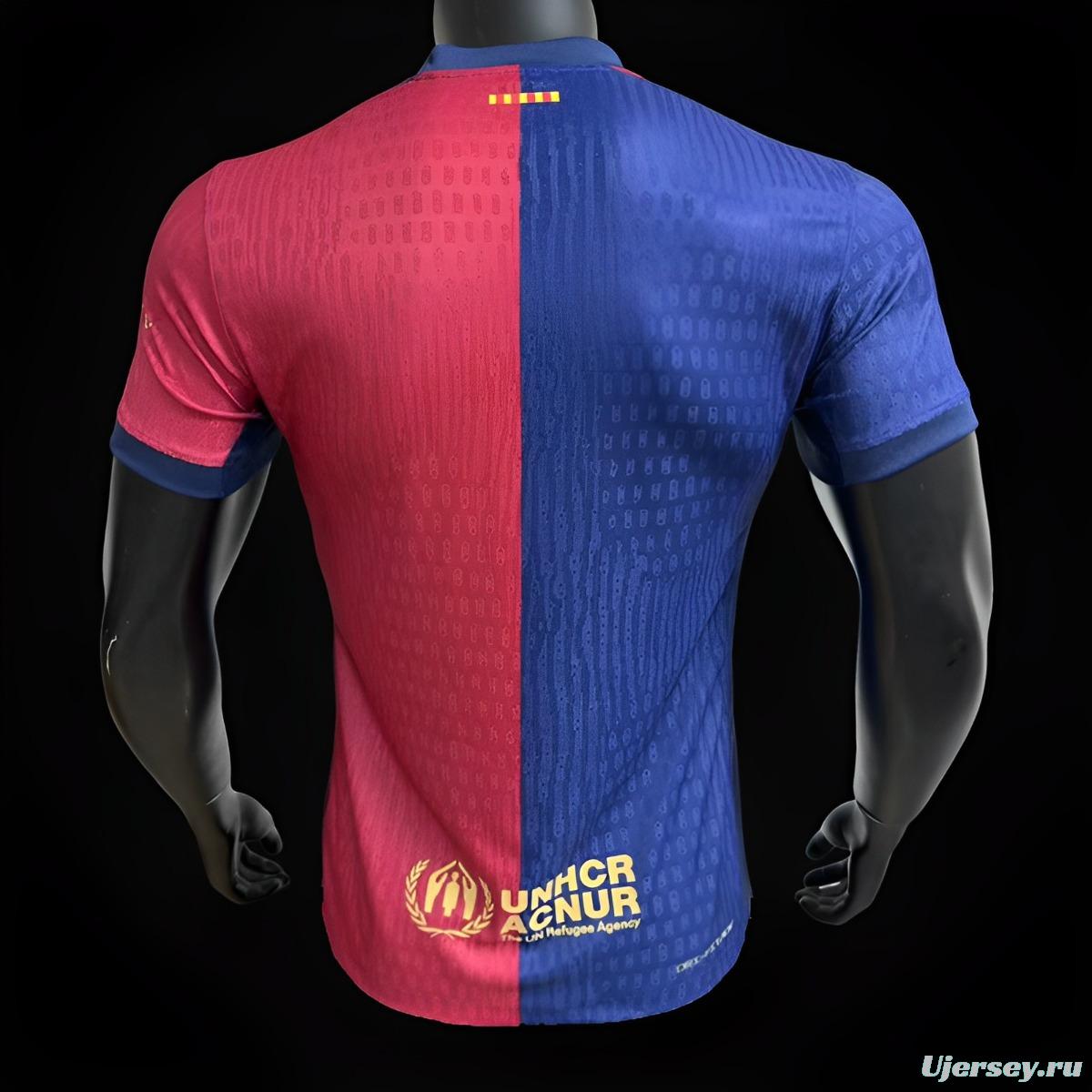 Player Version 24/25 Barcelona Home Jersey