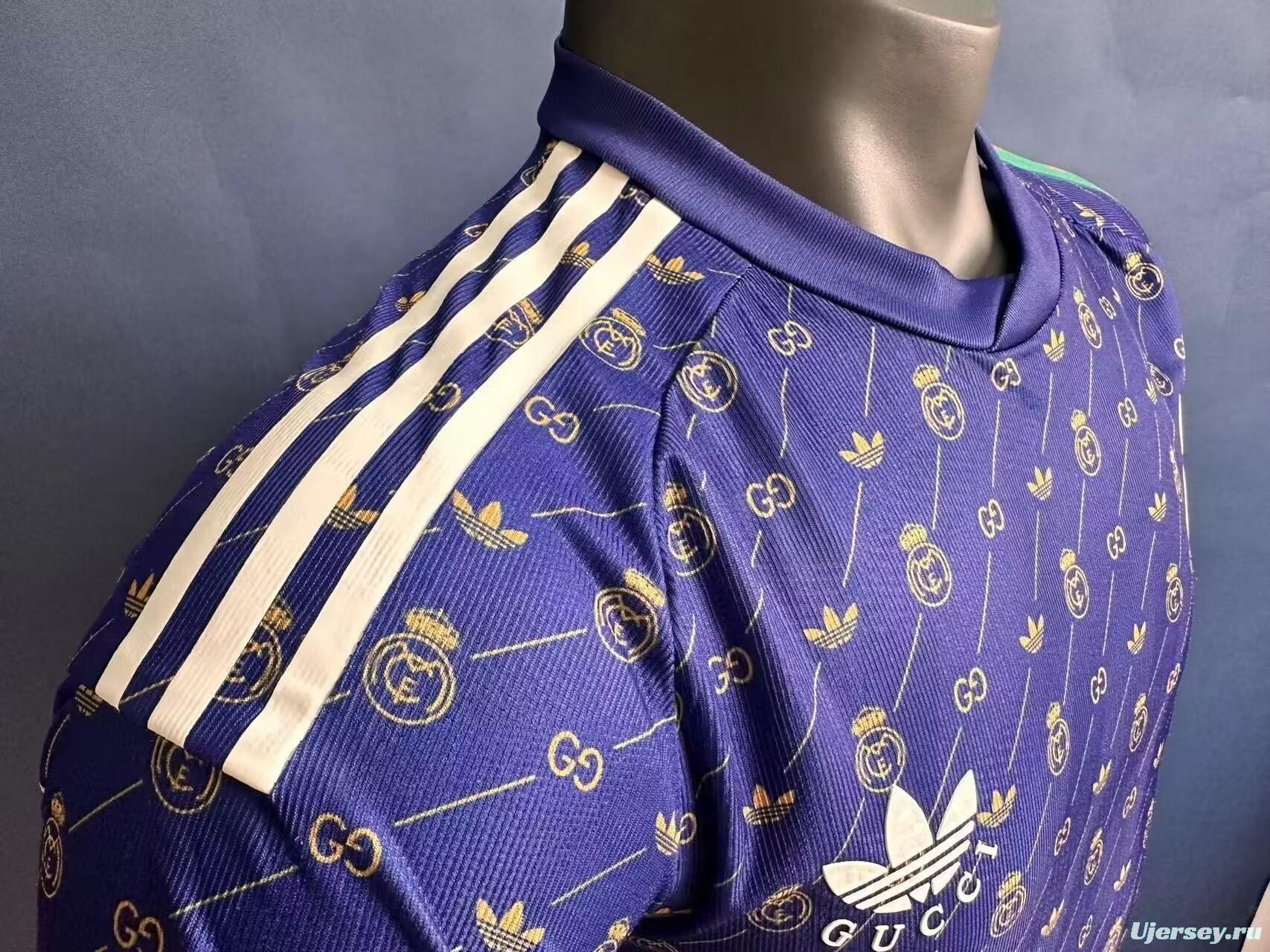 Player Version 24/25 Real Madrid x GUCCI Purple Special Jersey