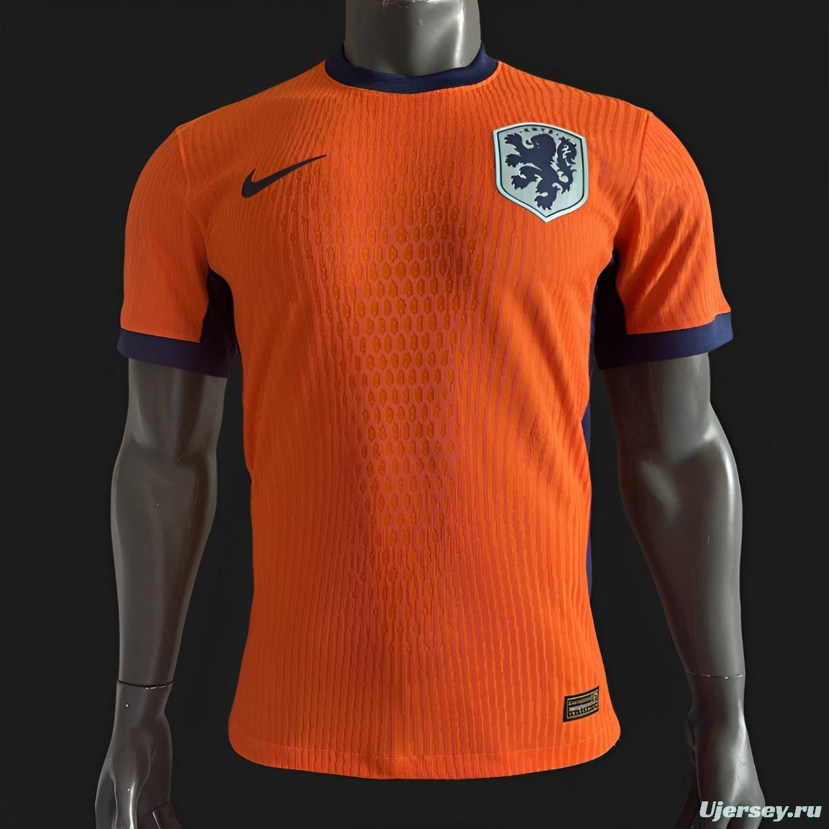 Player Version 2024 Netherlands Home Jersey