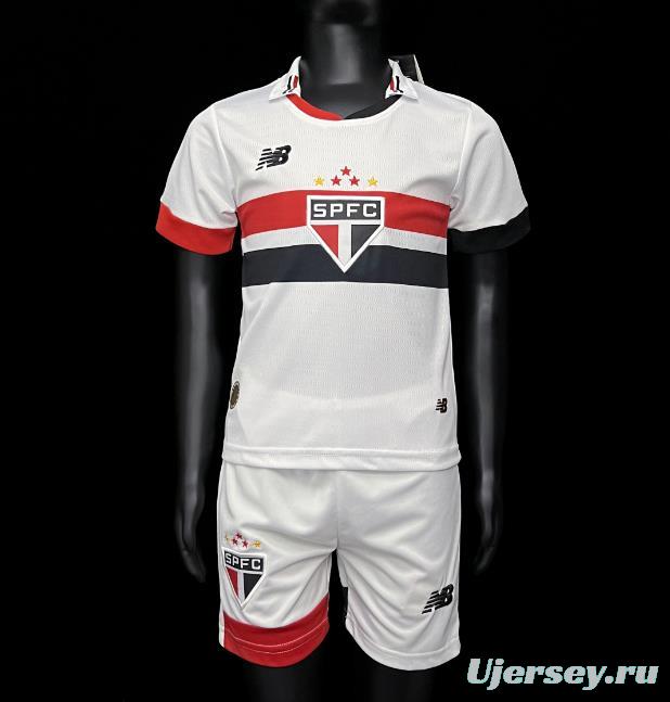 24/25 Kids Sao Paulo Home Jersey