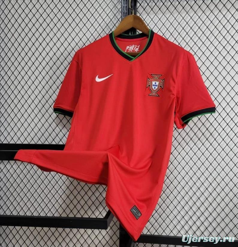 2024 Portugal Home Jersey