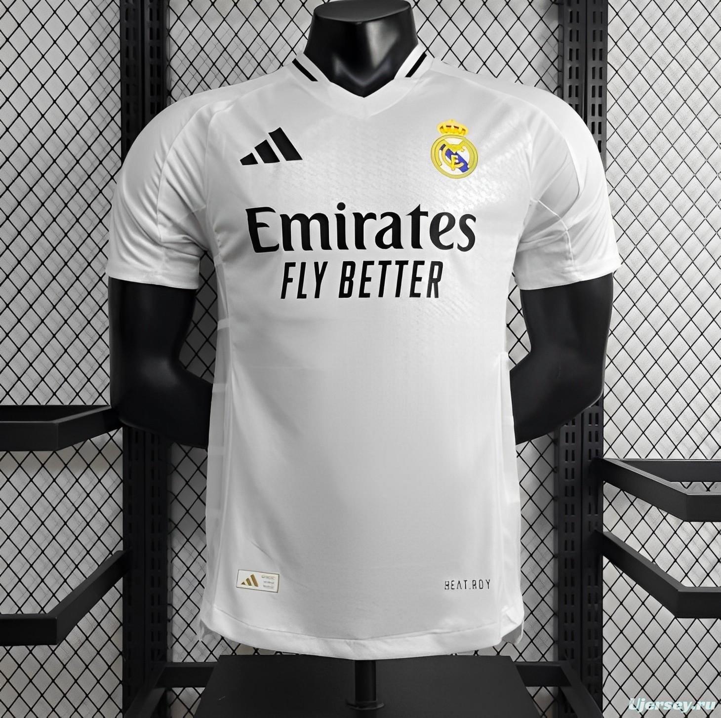 Player Version 24/25 Real Madrid Home Jersey