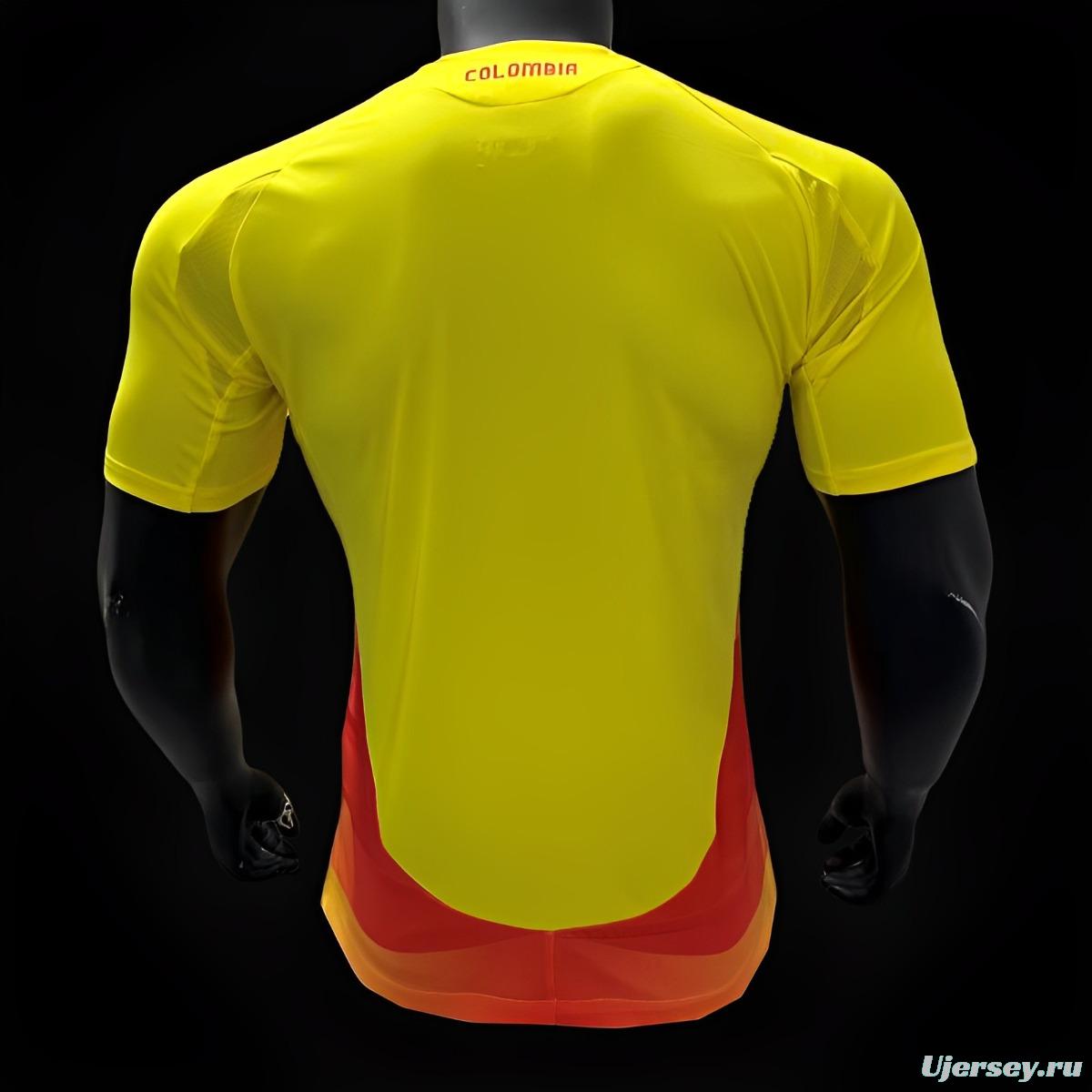 Player Version 2024 Colombia Home Jersey