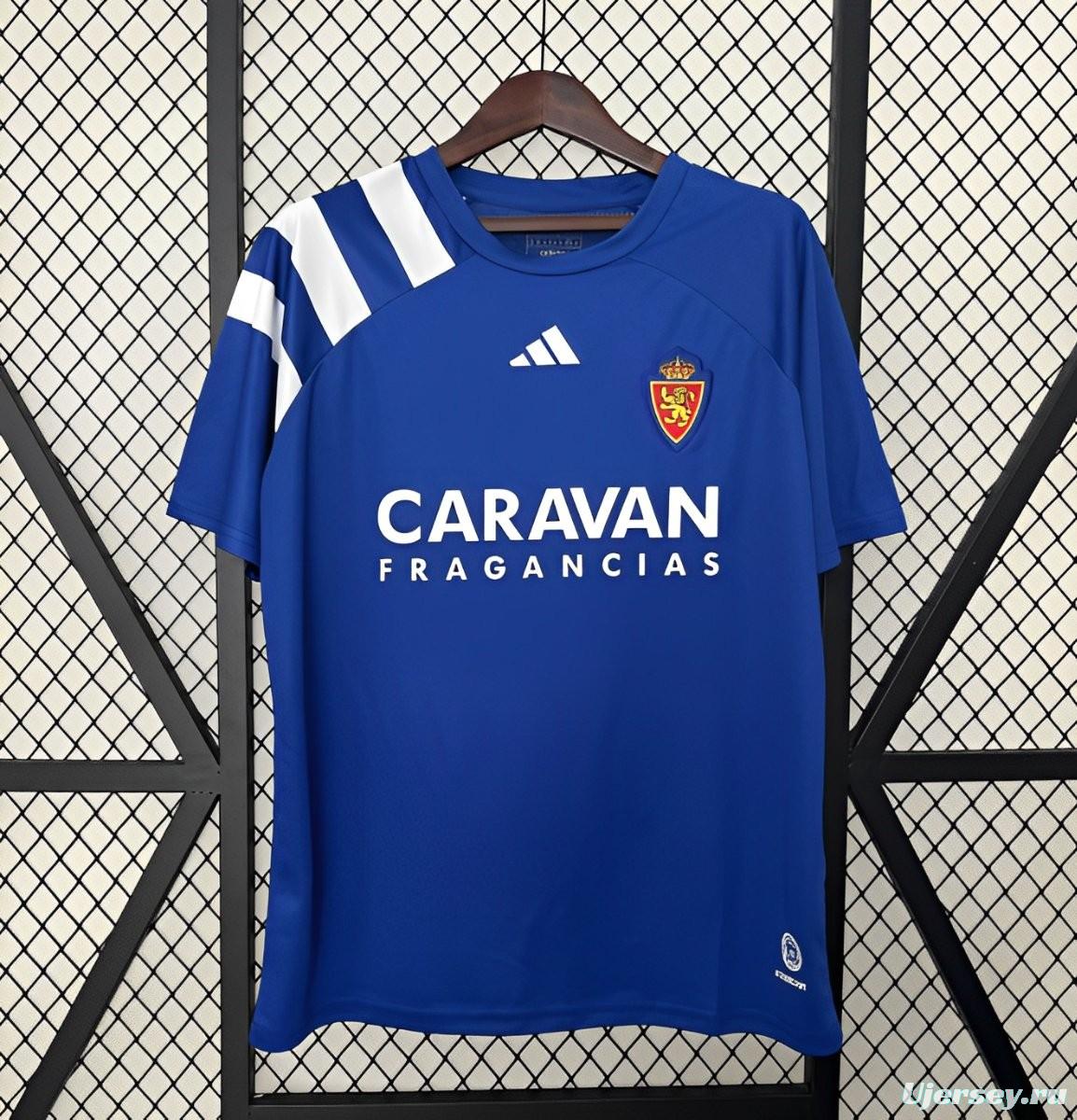 23/24 Real Zaragoza Special Edition Pre-Match Blue Jersey