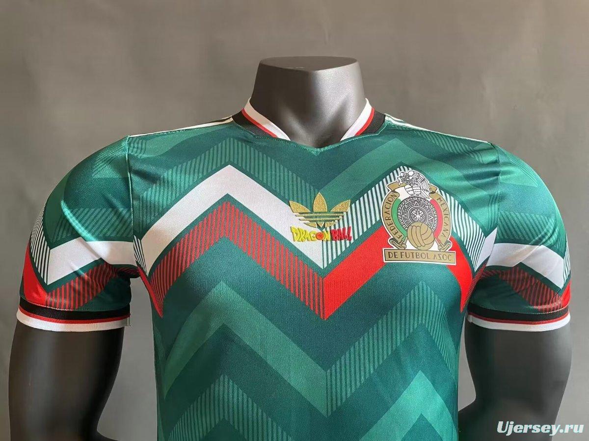 Player Version 2024 Mexico Green Dragon Ball Special Jersey