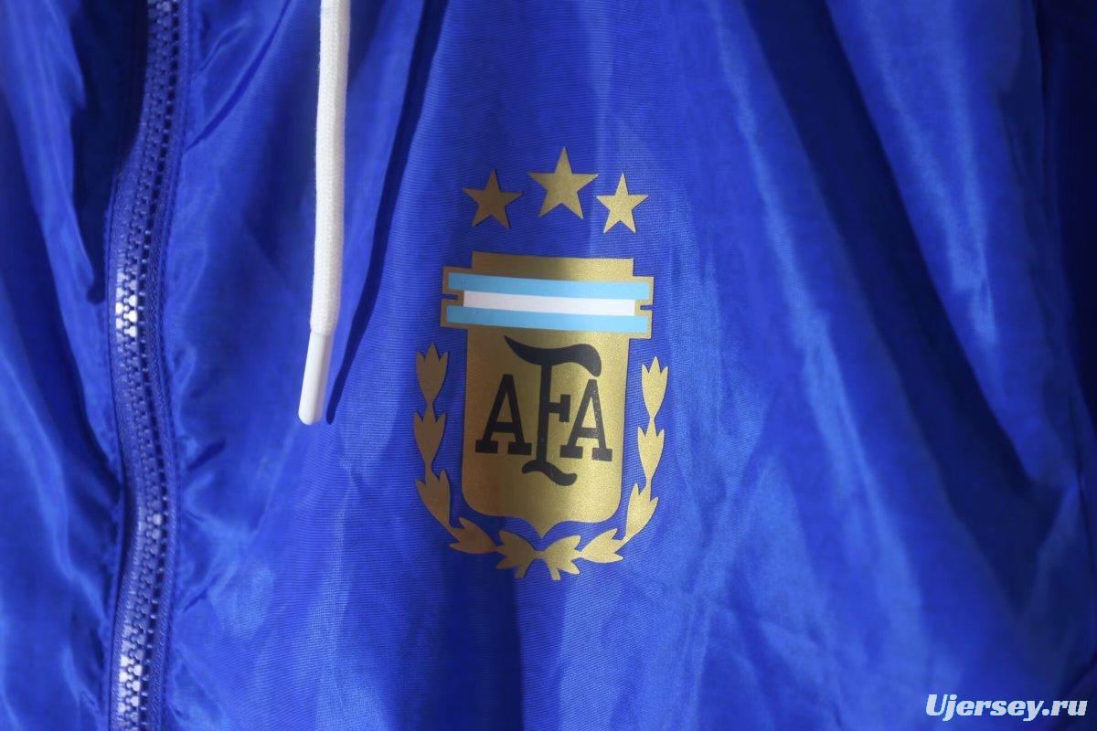 2024 Argentina Blue Windbreaker