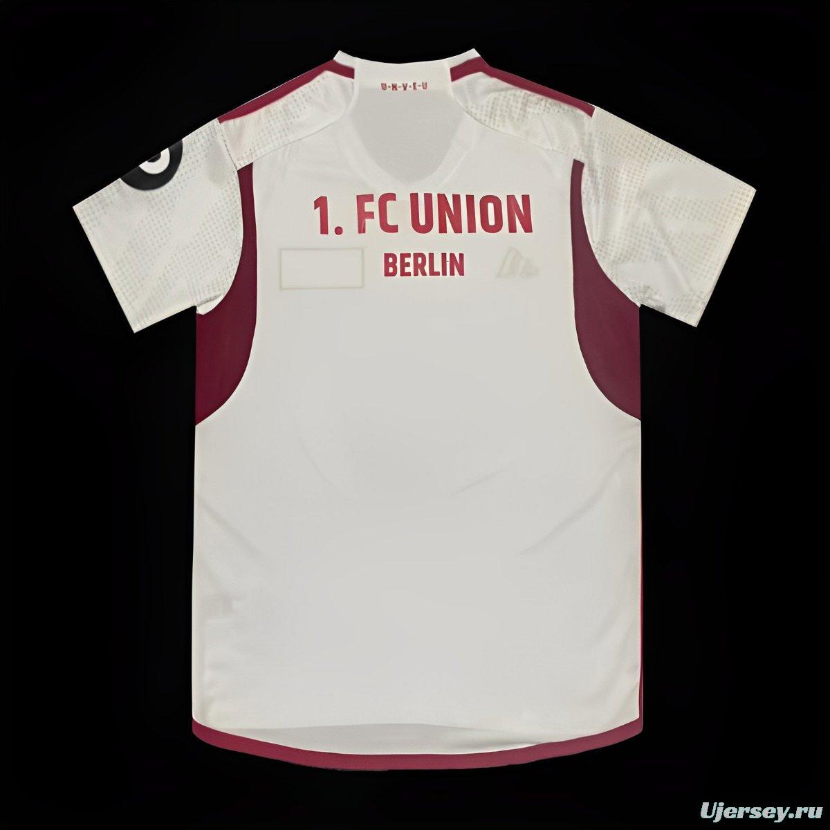 23/24 1. FC Union Berlin White Special Jersey