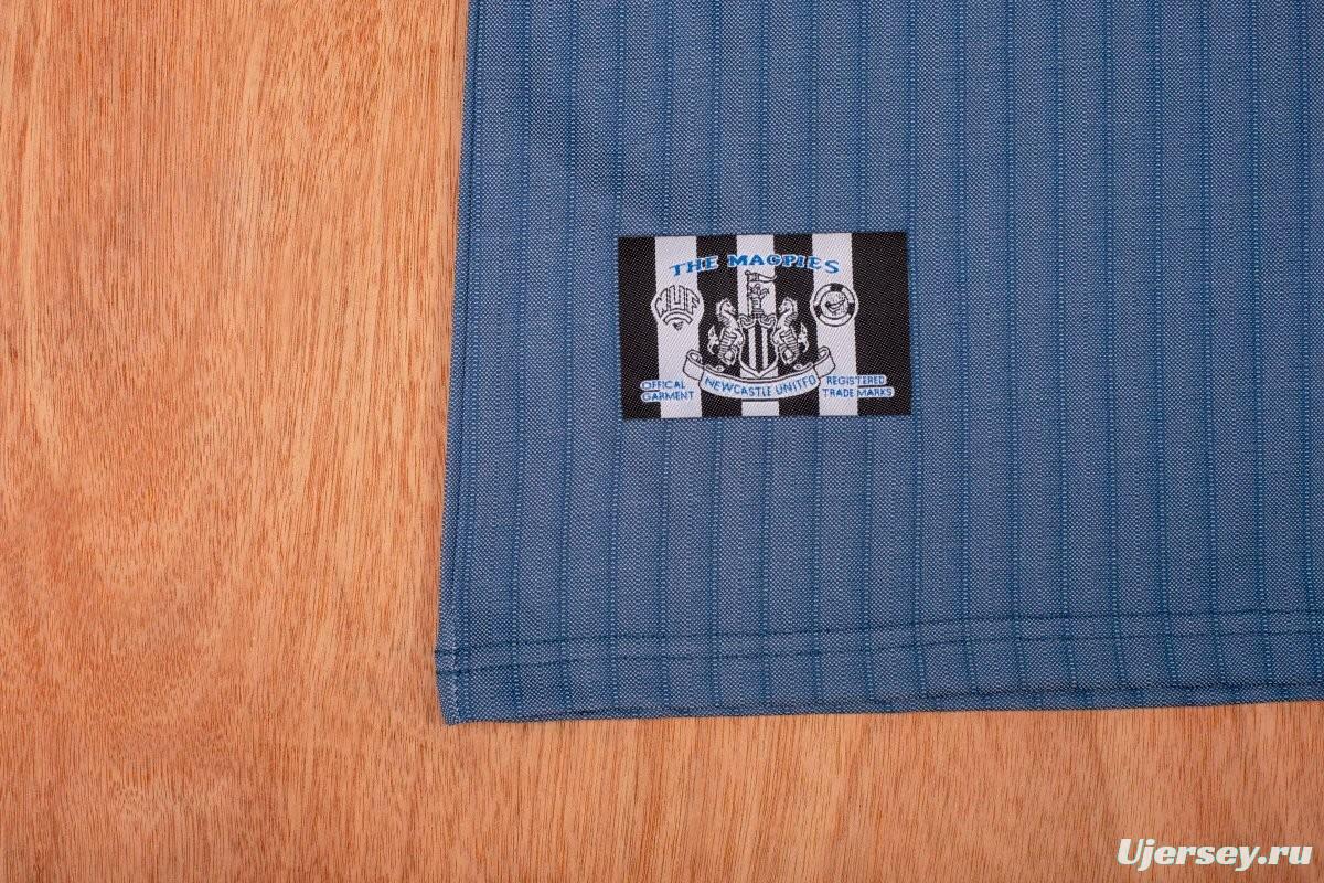 Retro 95/96 Newcastle United Away Grey Jersey