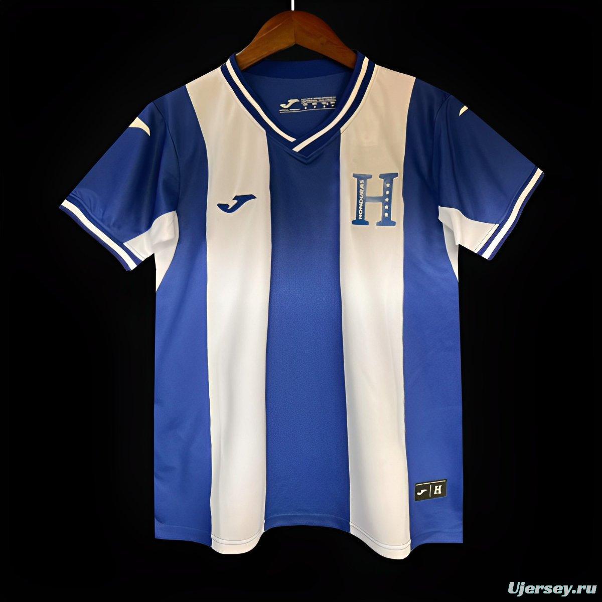 2024 Honduras Third Black/Bue Jersey