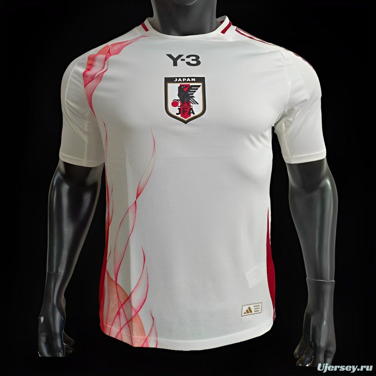 Player Version 2024 Japan Away White Jersey