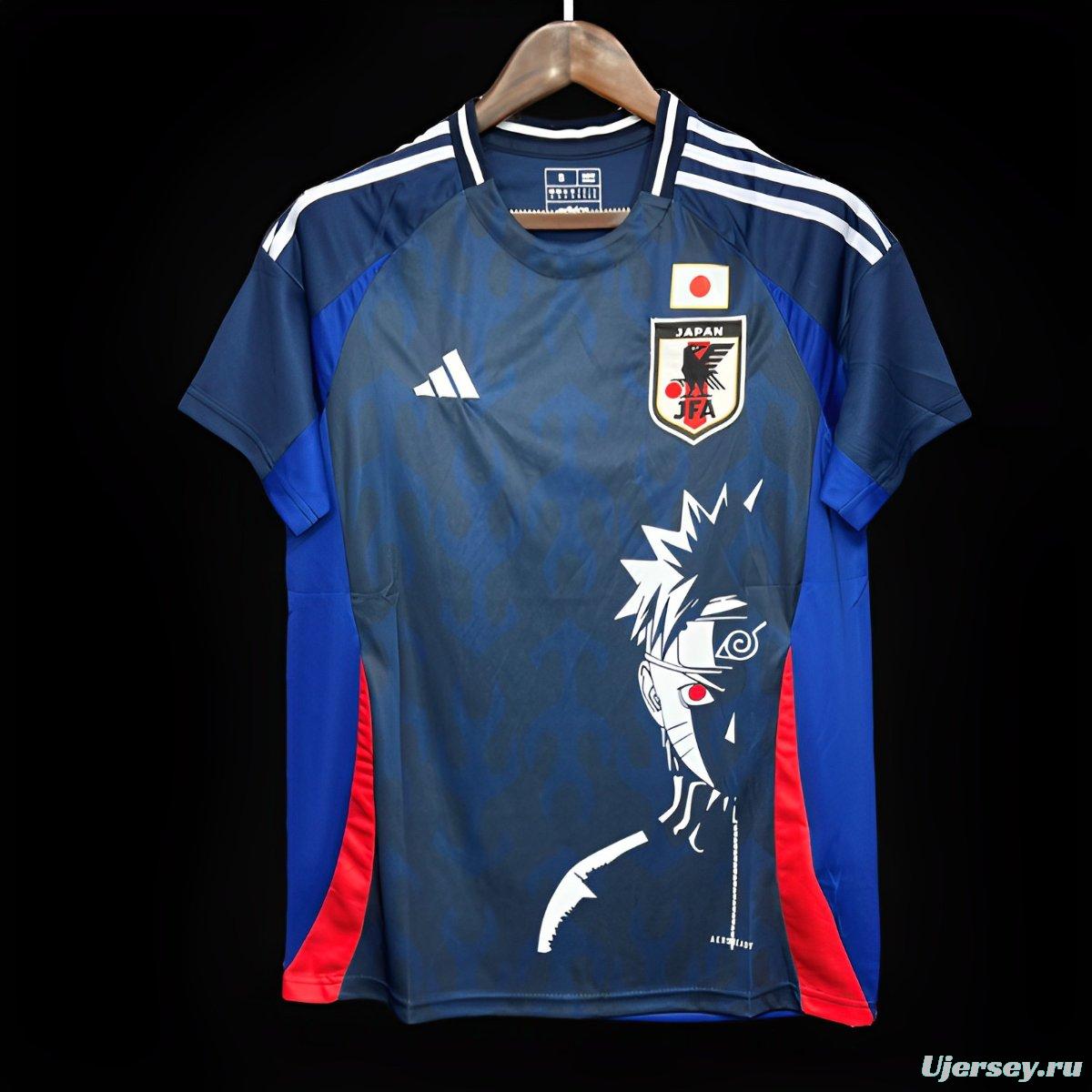 2024 Japan X Uzumaki Blue Special Jersey