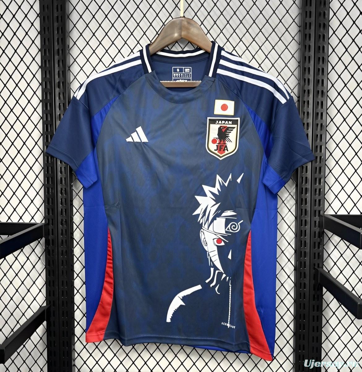 2024 Japan X Uzumaki Blue Special Jersey