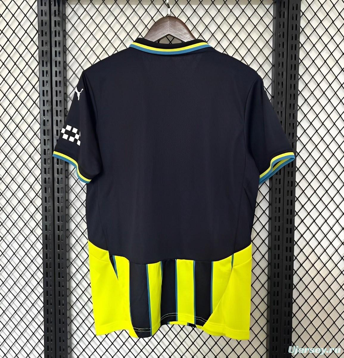 24/25 Manchester City Away Yellow Jersey