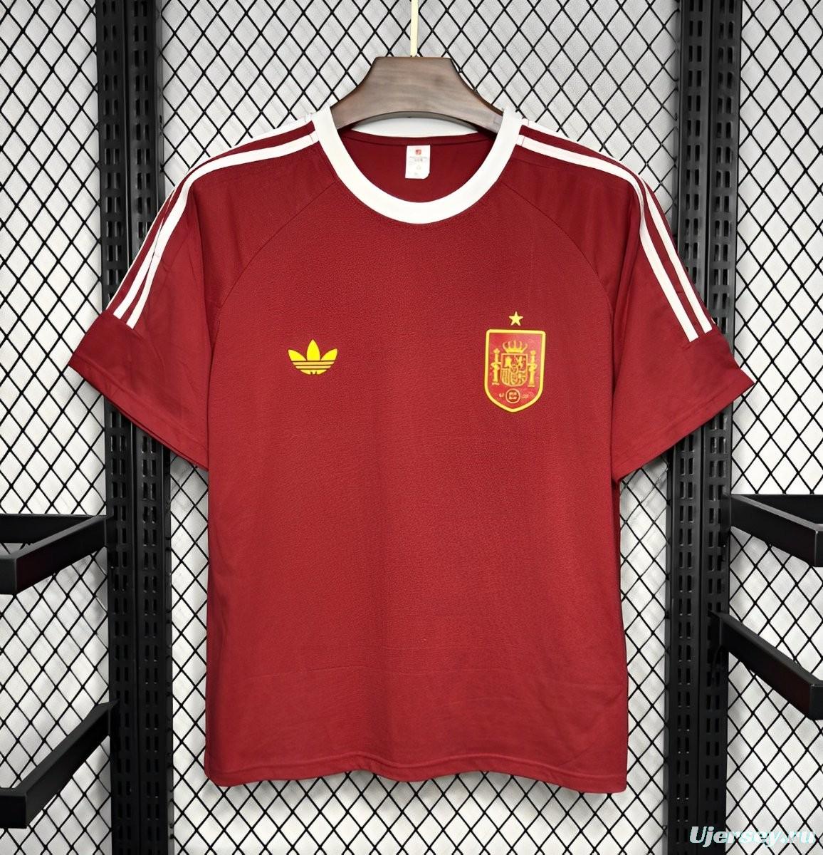 2024 Spain Euro Red Special Jersey