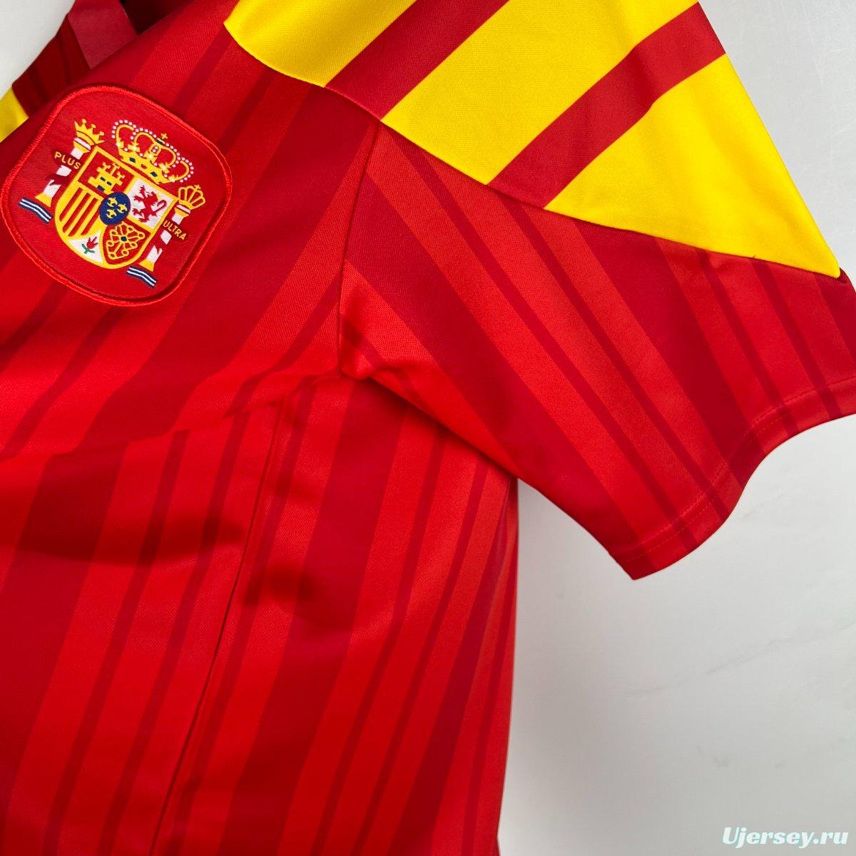 Retro 1992/94 Spain Home Jersey